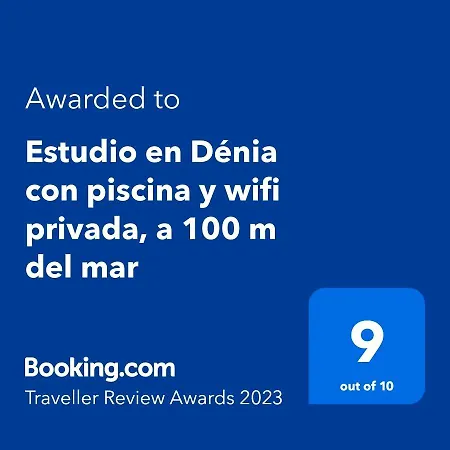 Estudio En Con Piscina Y Wifi Privada, A 100 M Del Mar Apartment *