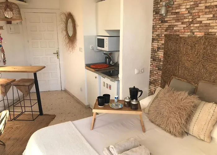Estudio En Con Piscina Y Wifi Privada, A 100 M Del Mar Apartamento *