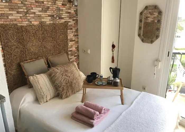 Estudio En Con Piscina Y Wifi Privada, A 100 M Del Mar Apartamento