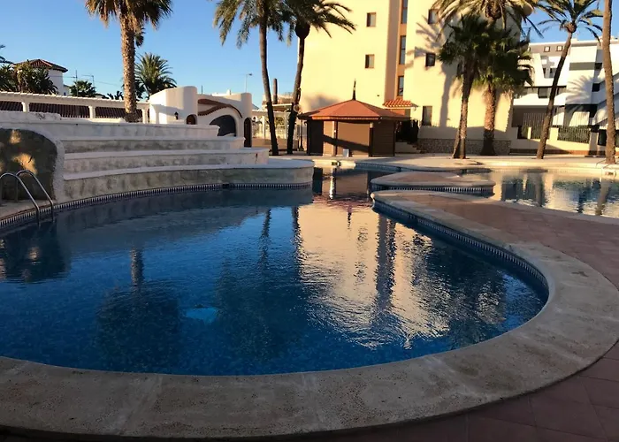 Apartamento Estudio En Con Piscina Y Wifi Privada, A 100 M Del Mar Dénia